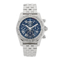 Stainless Steel 44mm Chronomat Airborne Automatic Watch Black AB0115