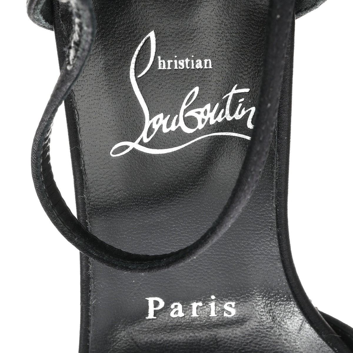 Satin Strass Sandaloo Aftersun 130 Sandals 38 Black Multicolor