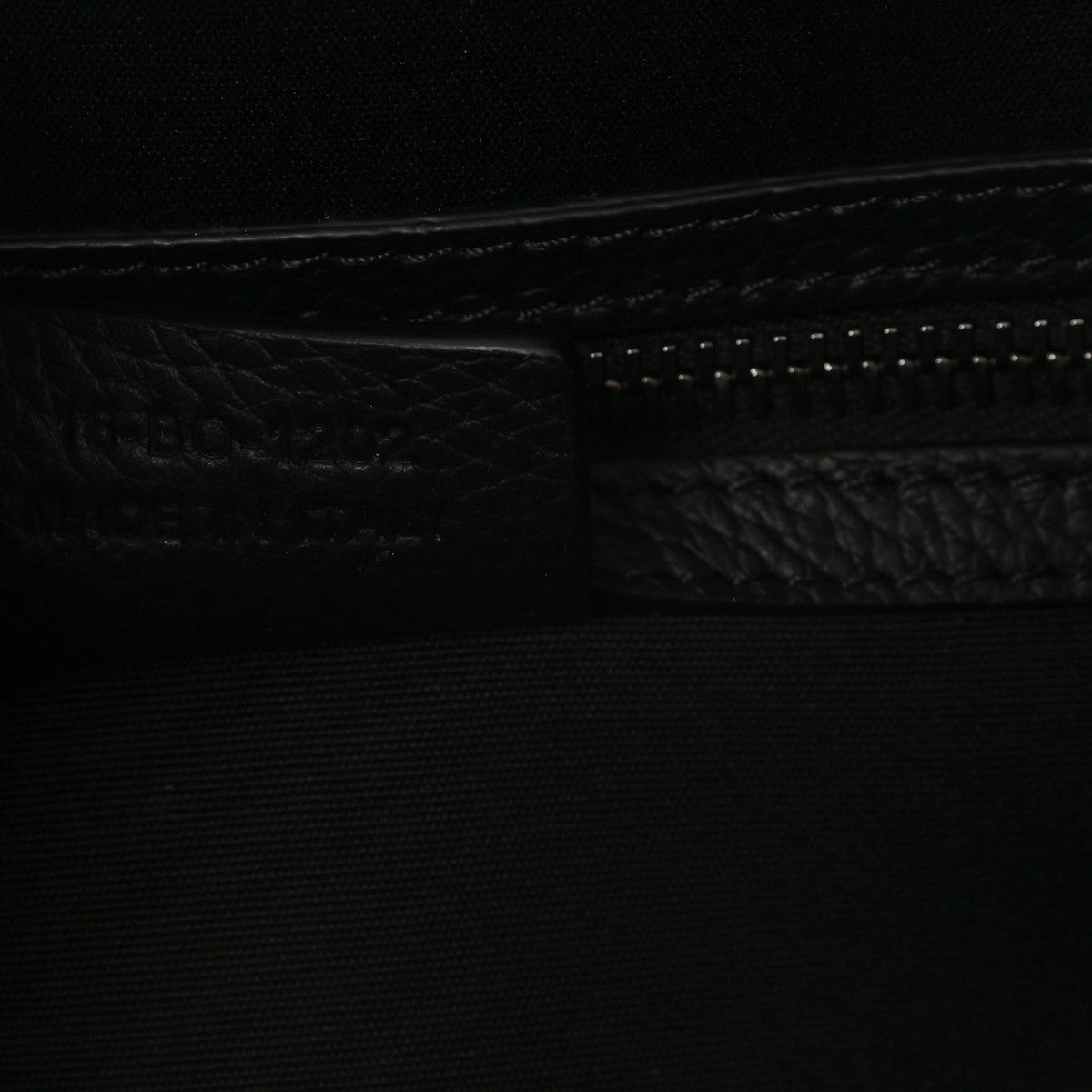 X ERL Calfskin Lingot 50 Bag Black
