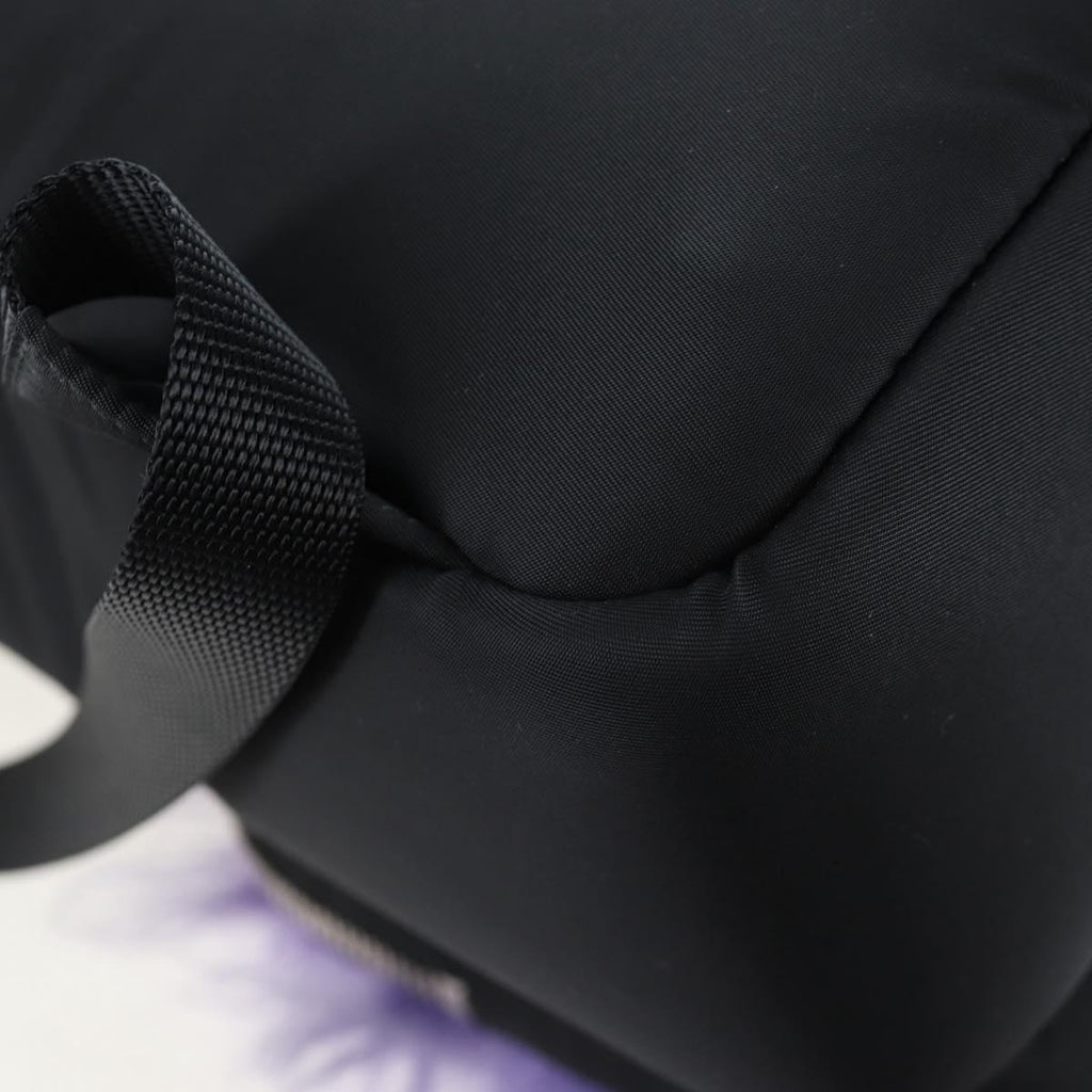 PRADA Frankenstein Backpack Nylon Black Purple Auth 203108M