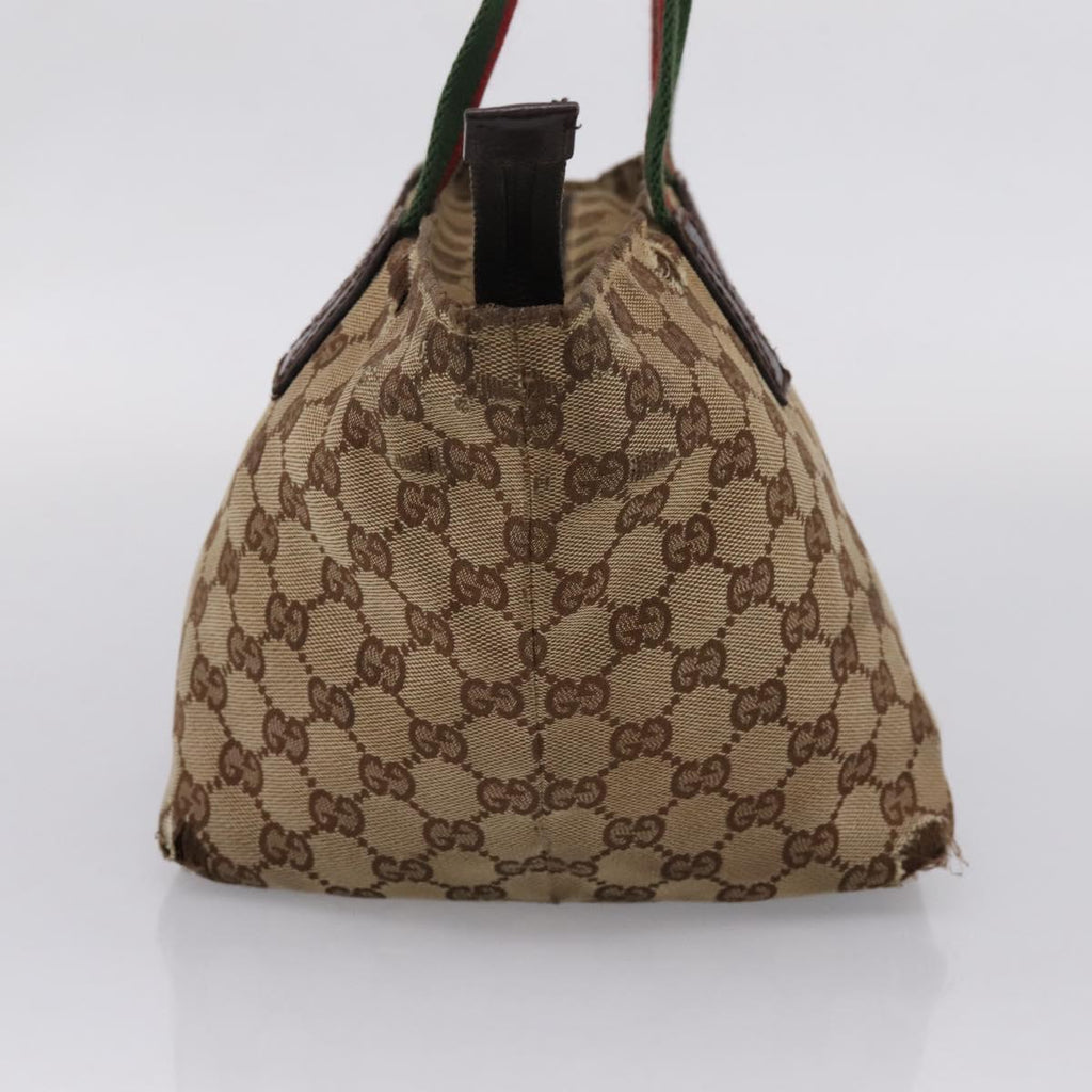 GUCCI GG Canvas GG Crystal Web Sherry Line Bag PVC 4 Set Auth 203742