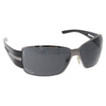 PRADA Sunglasses Plastic Black Auth 203806