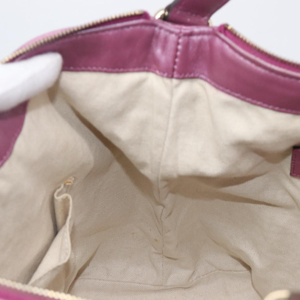 GUCCI GG Canvas Shoulder Bag Beige Gold 269958 Auth 207998A