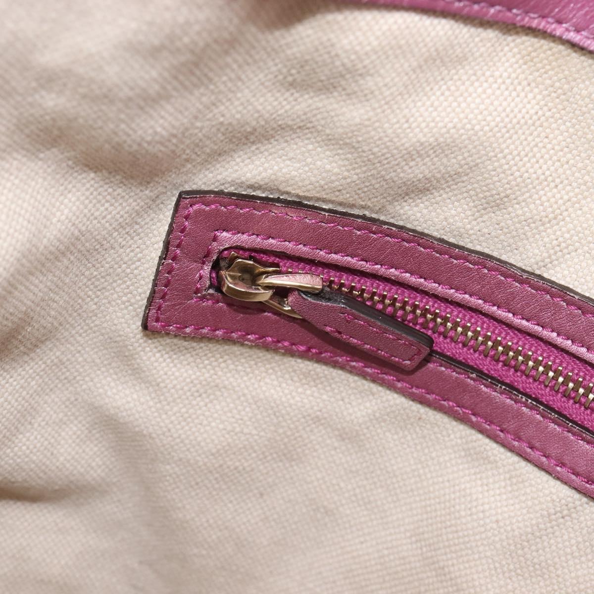 GUCCI GG Canvas Shoulder Bag Beige Gold 269958 Auth 207998A