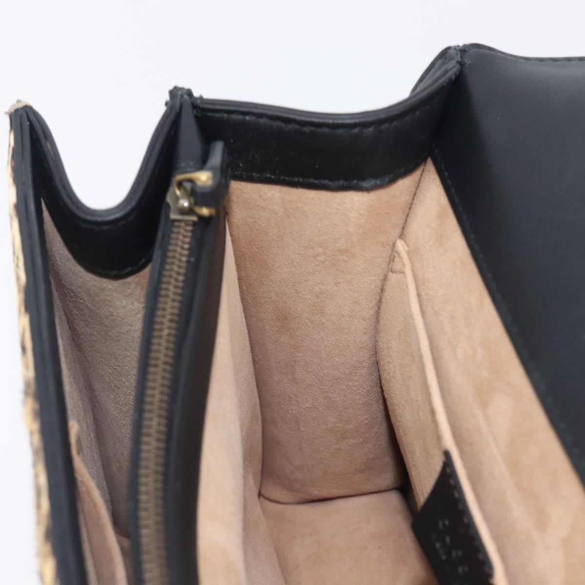 GUCCI Dionysos Bamboo Web Sherry Line Bag Harako leather 448075 Auth 208293M