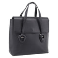 GUCCI Hand Bag Leather Black Silver 002 2123 0451 Auth 209143