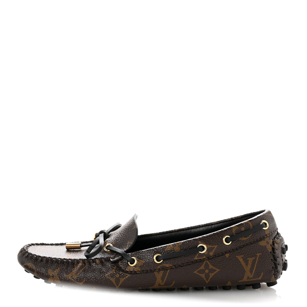Patent Monogram Gloria Loafers 36.5