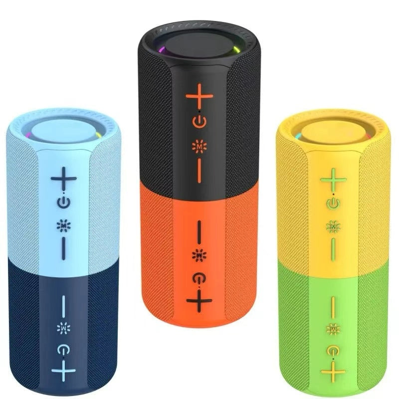 New 2-in-1 wireless Bluetooth speaker magnetic outdoor sound system with heavy bass and long battery life