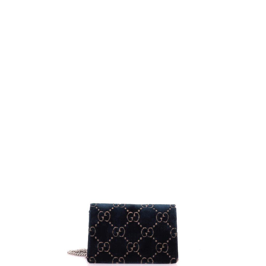Dionysus Bag GG Velvet Super Mini