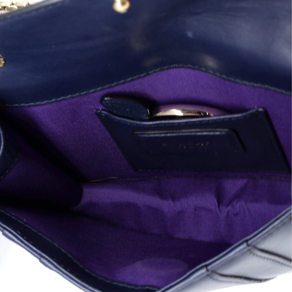 Serpenti Forever Square Shoulder Bag Leather Small