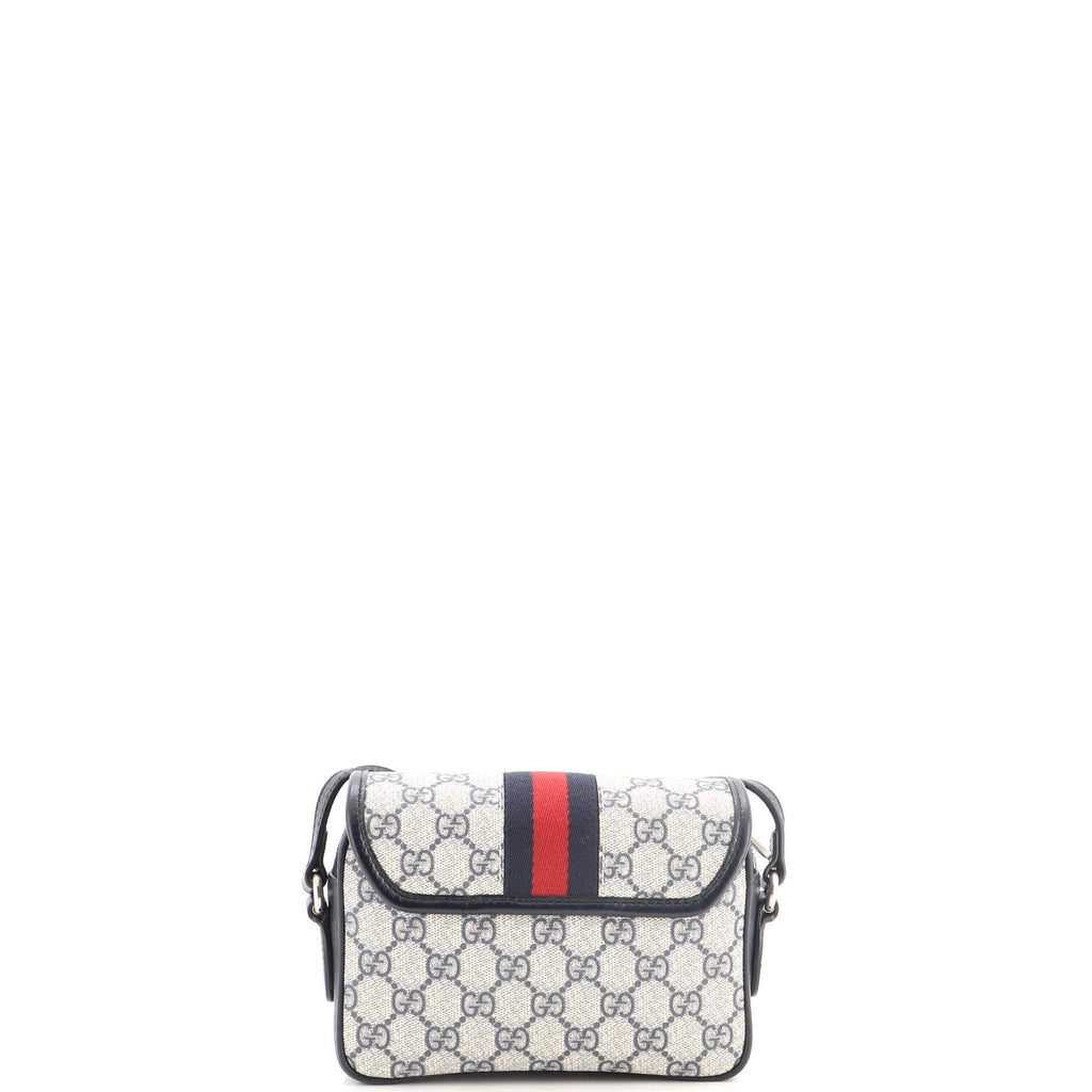 Ophidia Flap Shoulder Bag GG Coated Canvas Mini