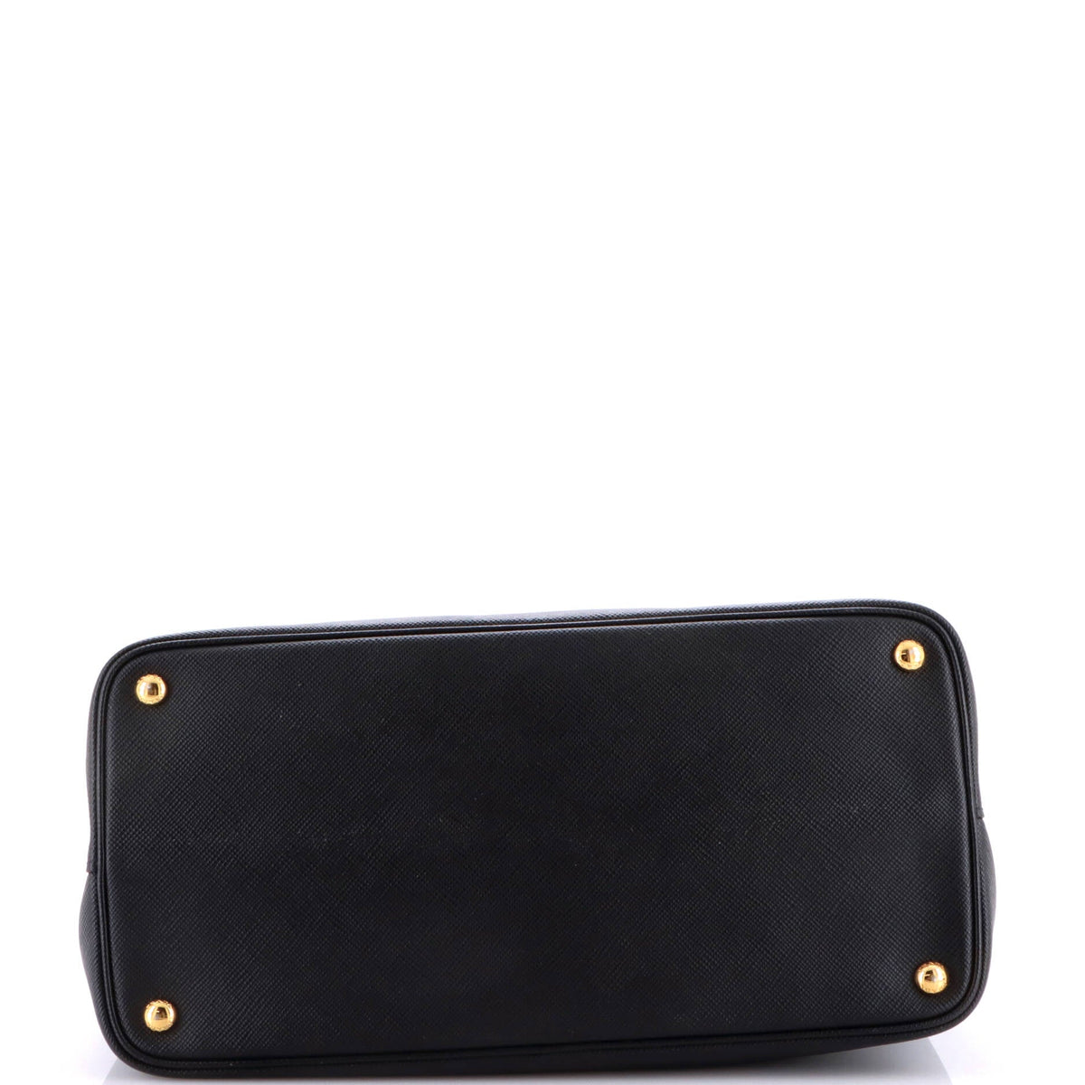 Cuir Double Tote Saffiano Leather Large