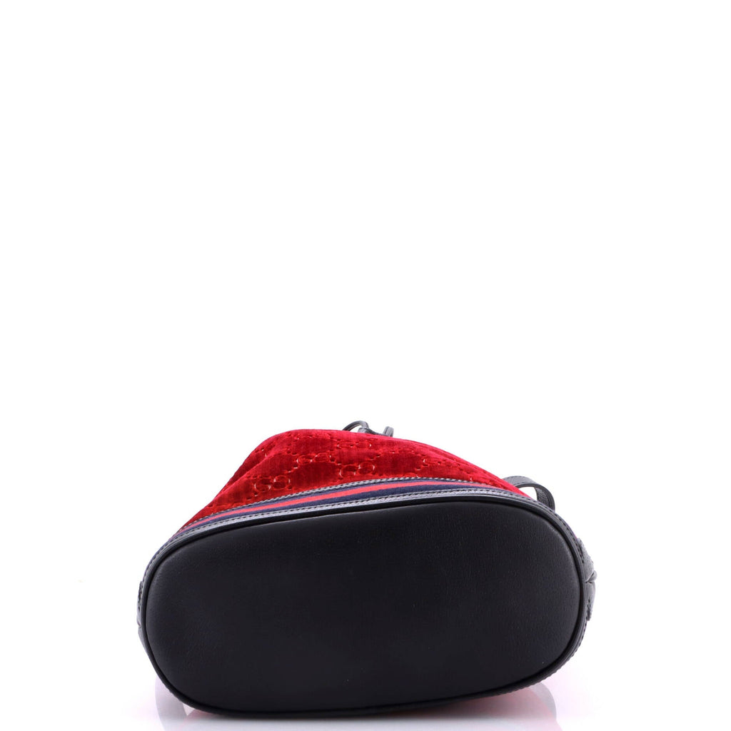 Bucket Bag GG Velvet Medium