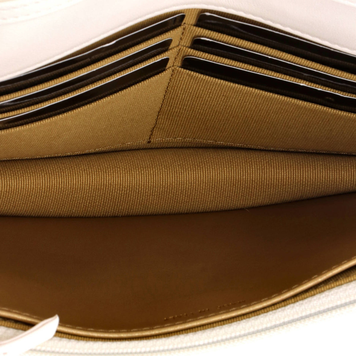 Pearl Crush Wallet on Chain Quilted Lambskin with Enamel