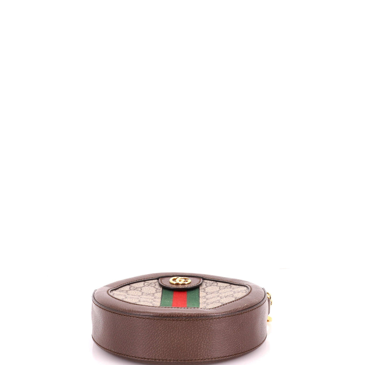 Ophidia Round Shoulder Bag GG Coated Canvas Mini