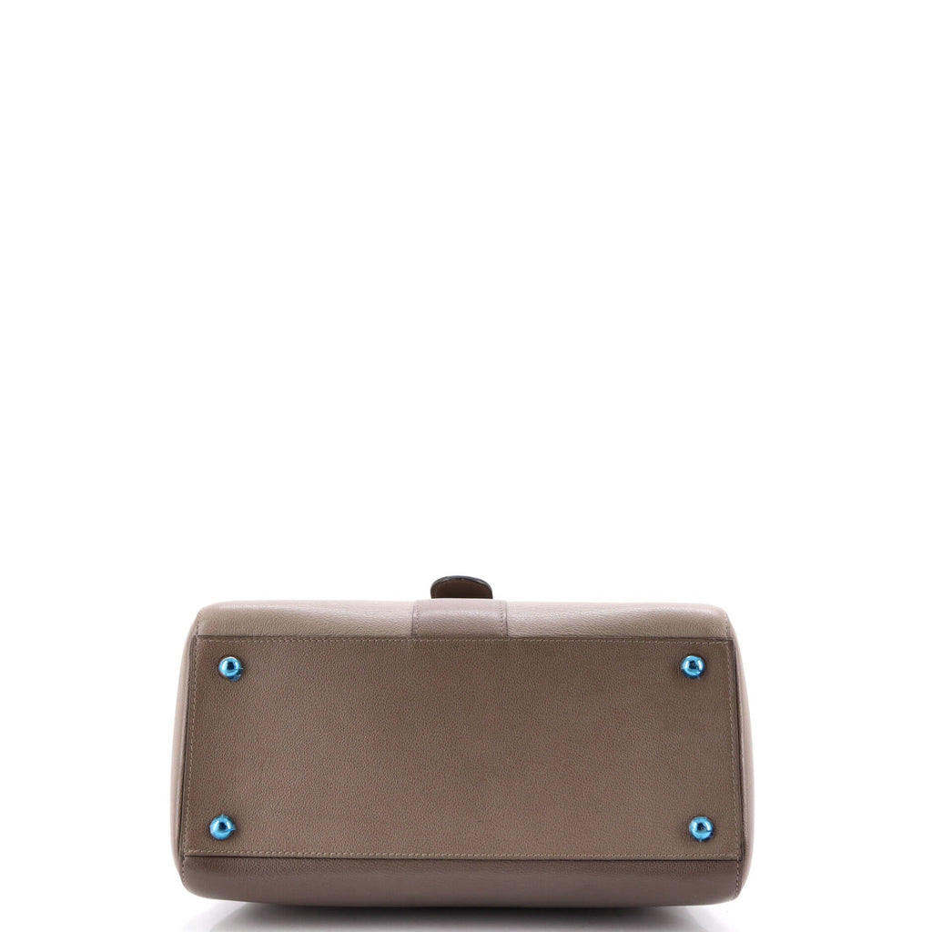 Brillant Top Handle Bag Leather MM