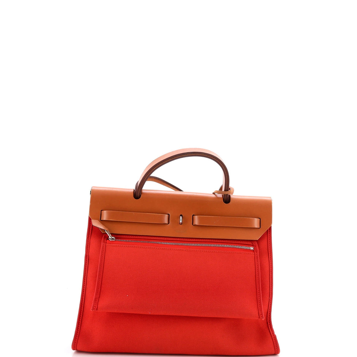 Herbag Zip Leather and Toile 31
