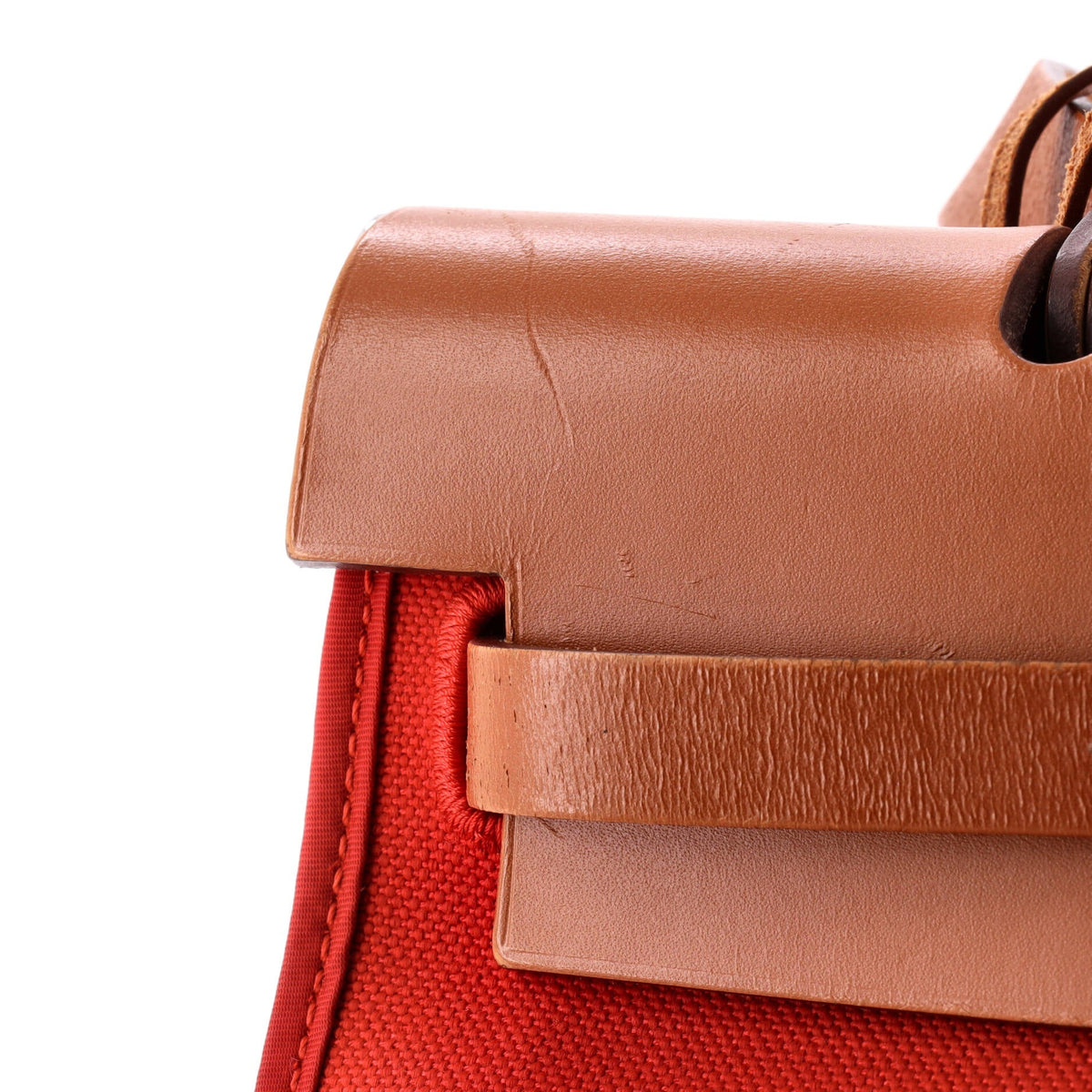 Herbag Zip Leather and Toile 31