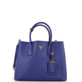 Cuir Double Tote Saffiano Leather Medium