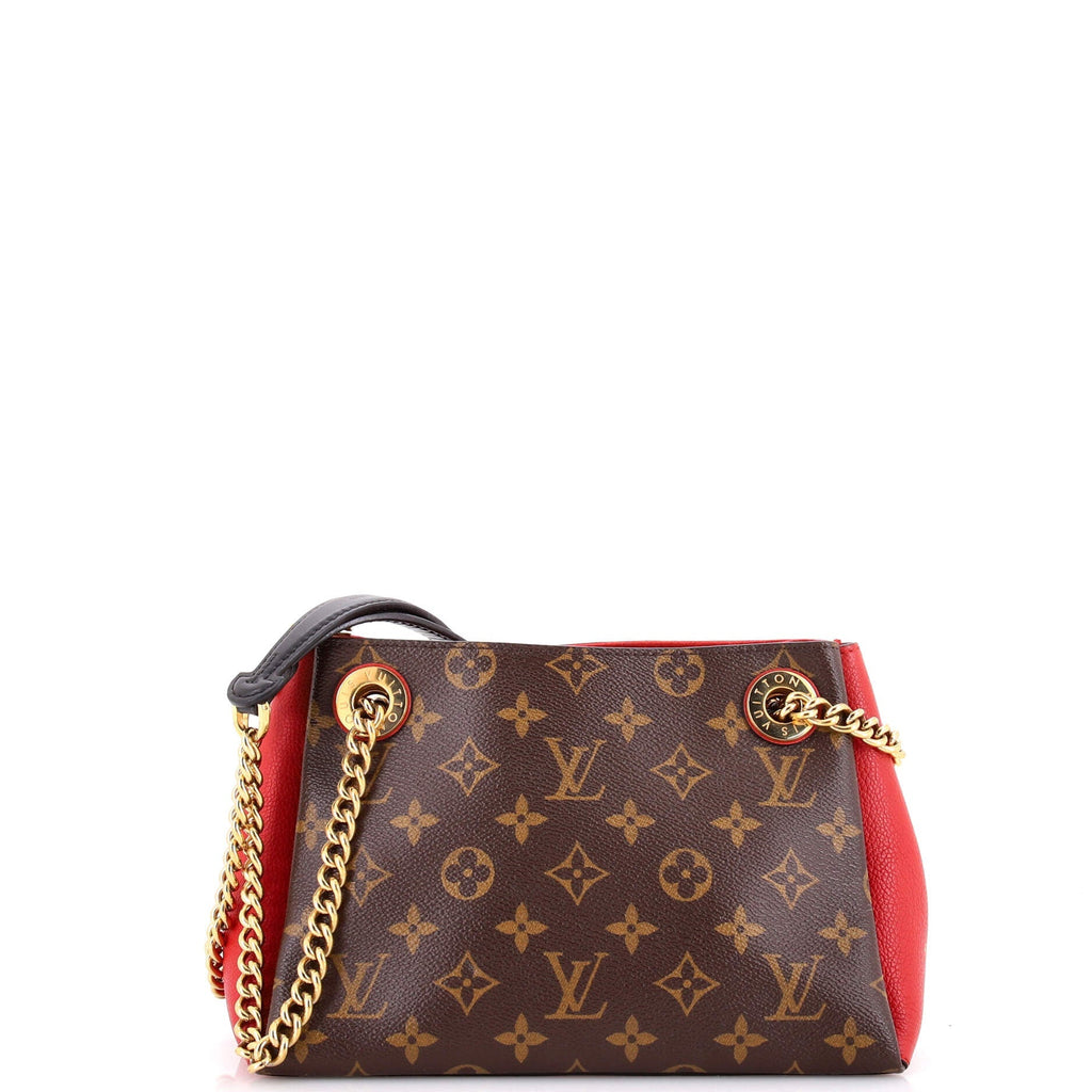 Surene Handbag Monogram Canvas with Leather BB