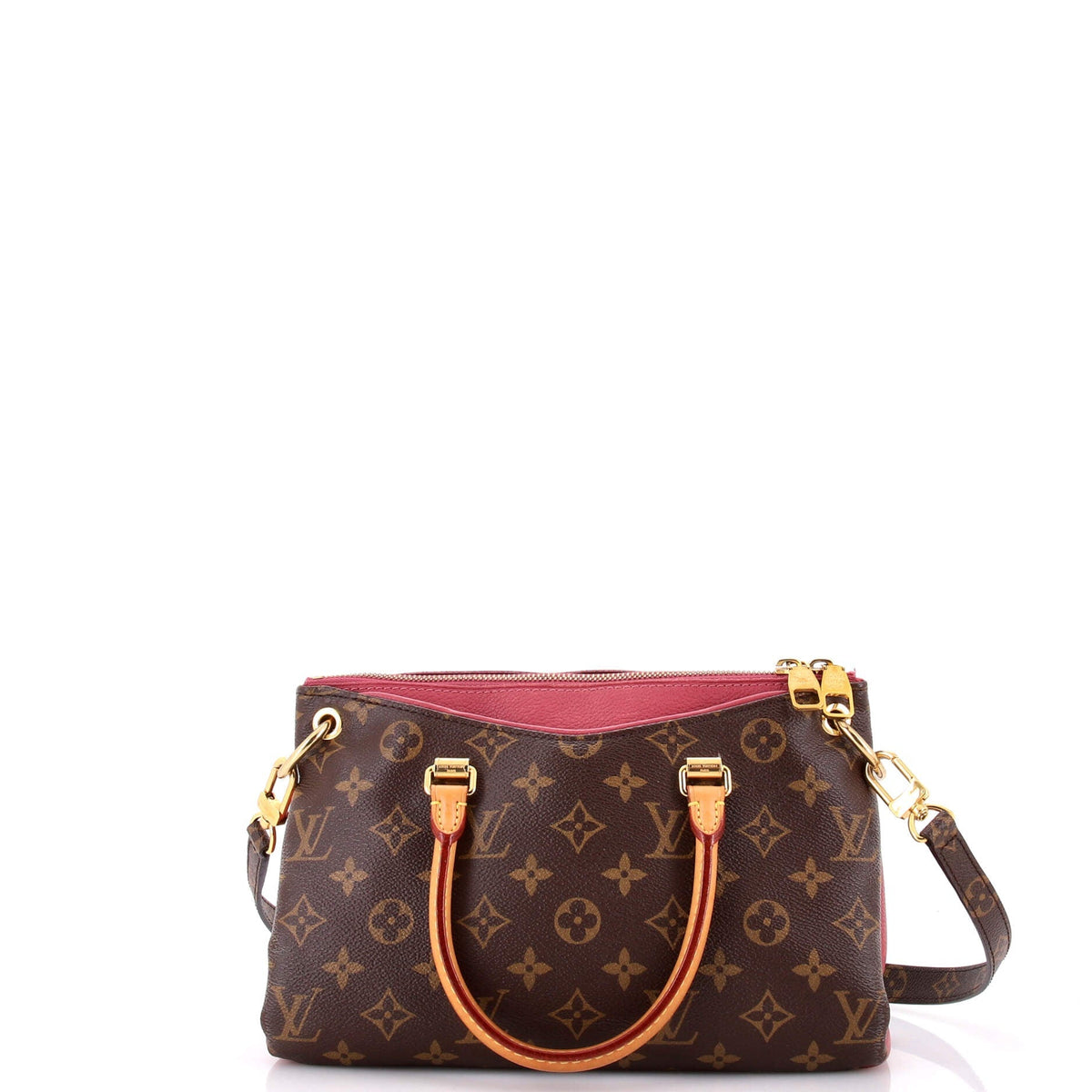 Pallas Tote Monogram Canvas with Leather BB