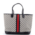 Ophidia Open Shopping Tote GG Coated Canvas Large