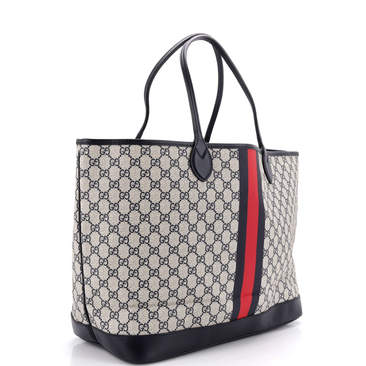 Ophidia Open Shopping Tote GG Coated Canvas Large