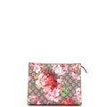 Toiletry Pouch Blooms Print GG Coated Canvas Large