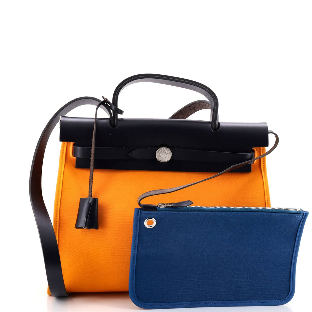 Herbag Zip Leather and Toile 31