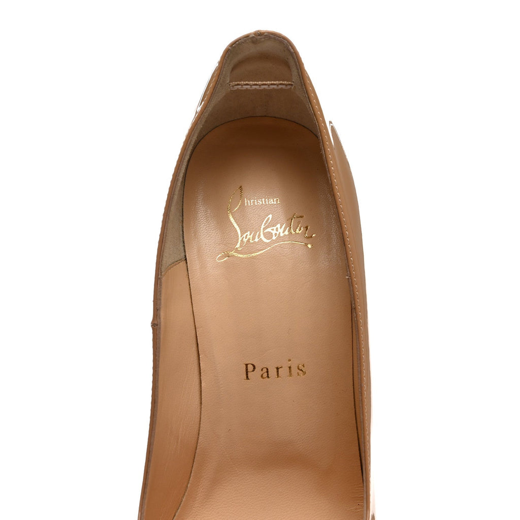 Patent Rolando 120 Pumps 36 Nude