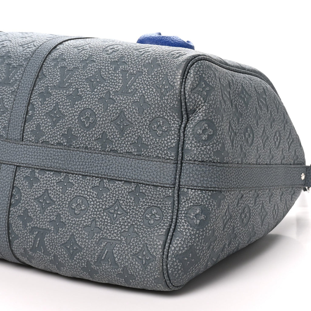 Taurillon Monogram Climbing Keepall Bandouliere 50 Granite