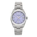 Stainless Steel 41mm Oyster Perpetual Watch Lavender 134300
