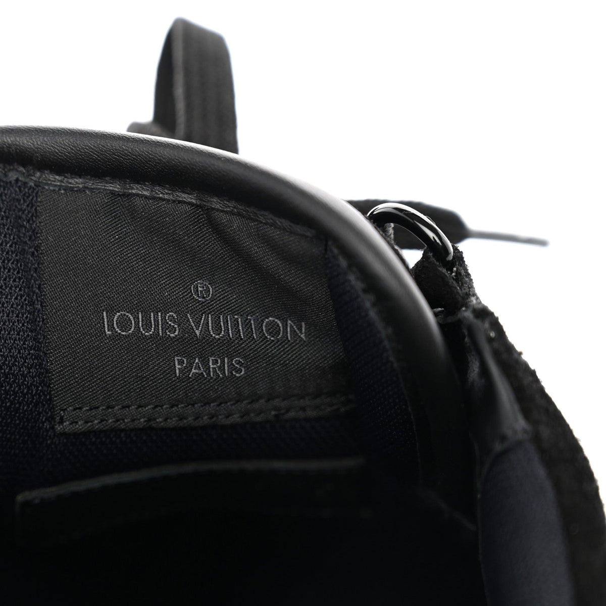 Suede Mens LV Trainer Sneakers 5.5 Black