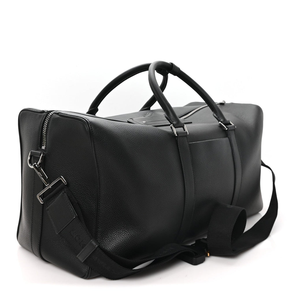 X ERL Calfskin Lingot 50 Bag Black