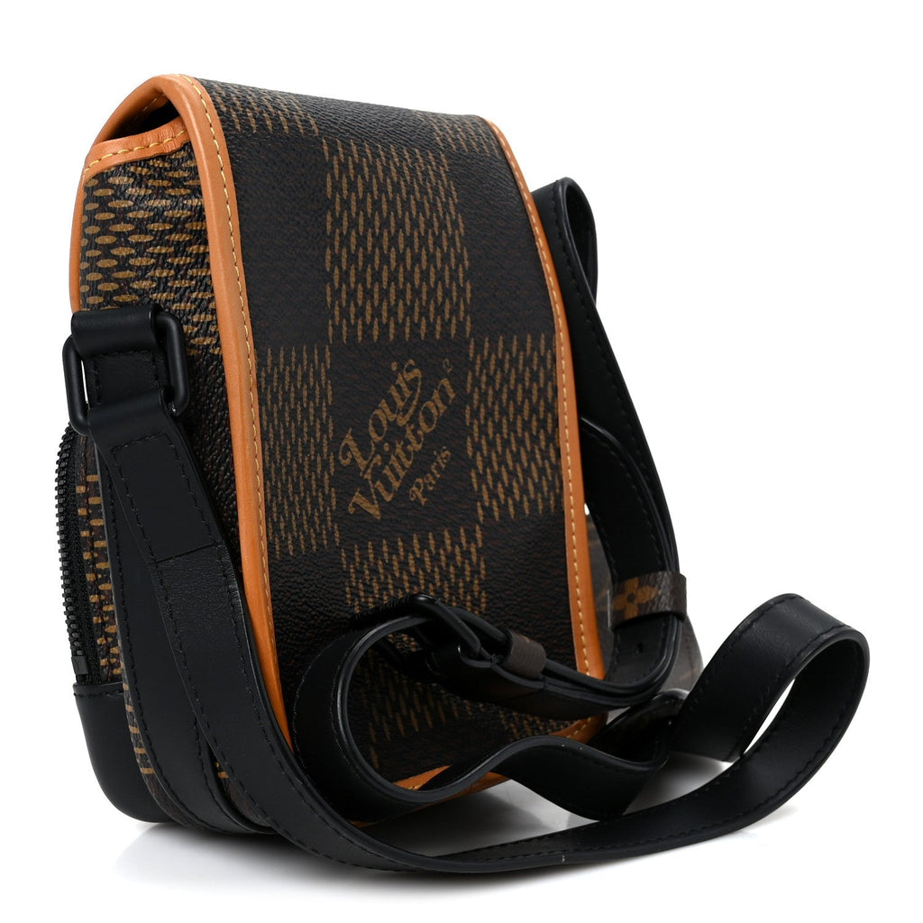 X NIGO Giant Damier Ebene Monogram Nano Amazone Messenger