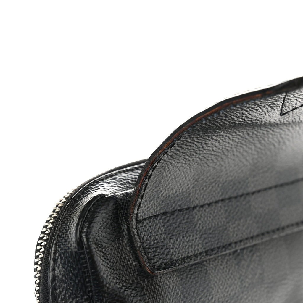 Damier Graphite Avenue Sling Bag Onyx Silver