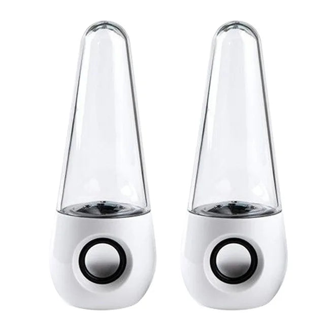 LED Light Water Dancing Speakers Fountain Speaker HIFI Stereo SoundBox 3D Surround Loudspeaker For PC Phone Tablet Game Player