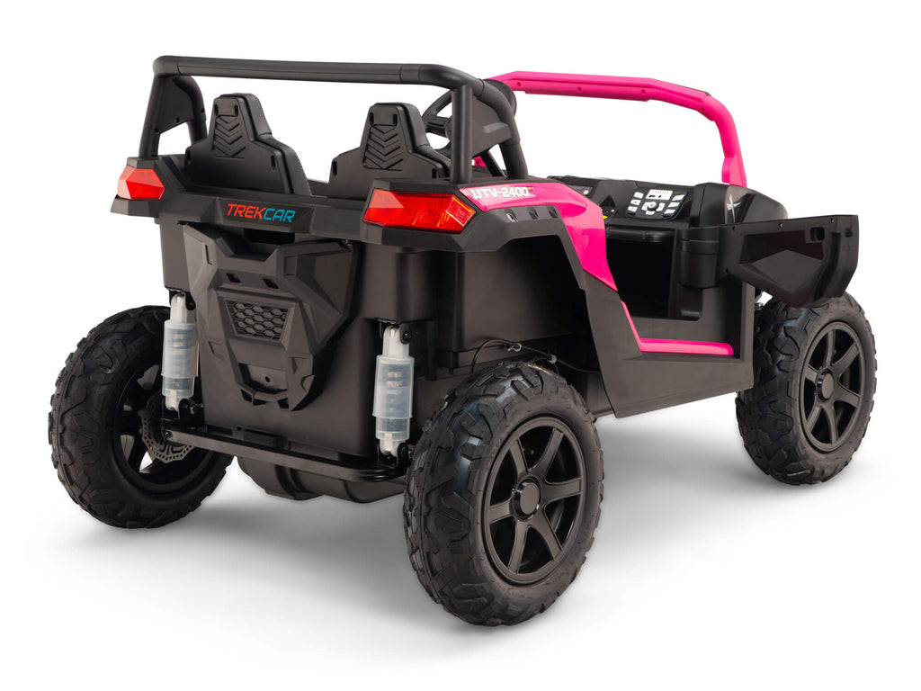 24V TREKCAR Rayder Ride-On Buggy - Pink