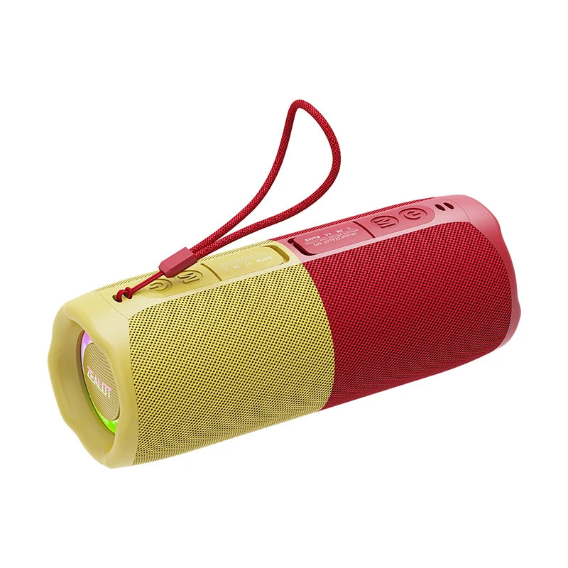 ZEALOT-M5 Magnetic Bluetooth Speaker 2-in-1 Power on Couplet Mini Speaker Macaron Color Dual Channel Speaker,Micro SD Card