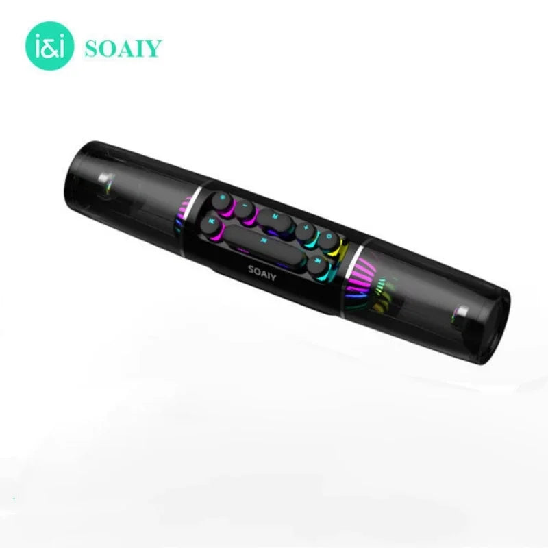 SOAIY SH19S computer Bluetooth speaker RGB color light overweight subwoofer high-volume sound system caixa de som Bluetooth