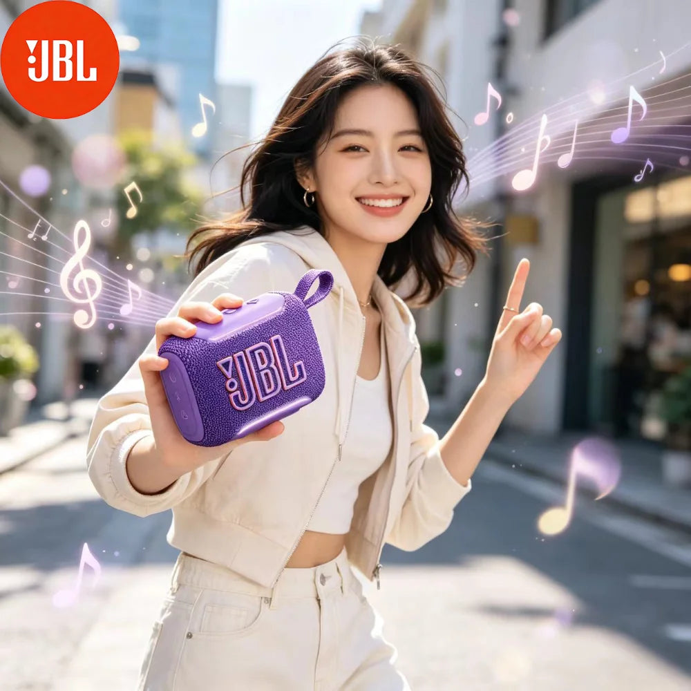 JBL GO5 Portable Bluetooth Speaker IP67 Waterproof Dustproof Mini Outdoor Wireless Stereo Speaker