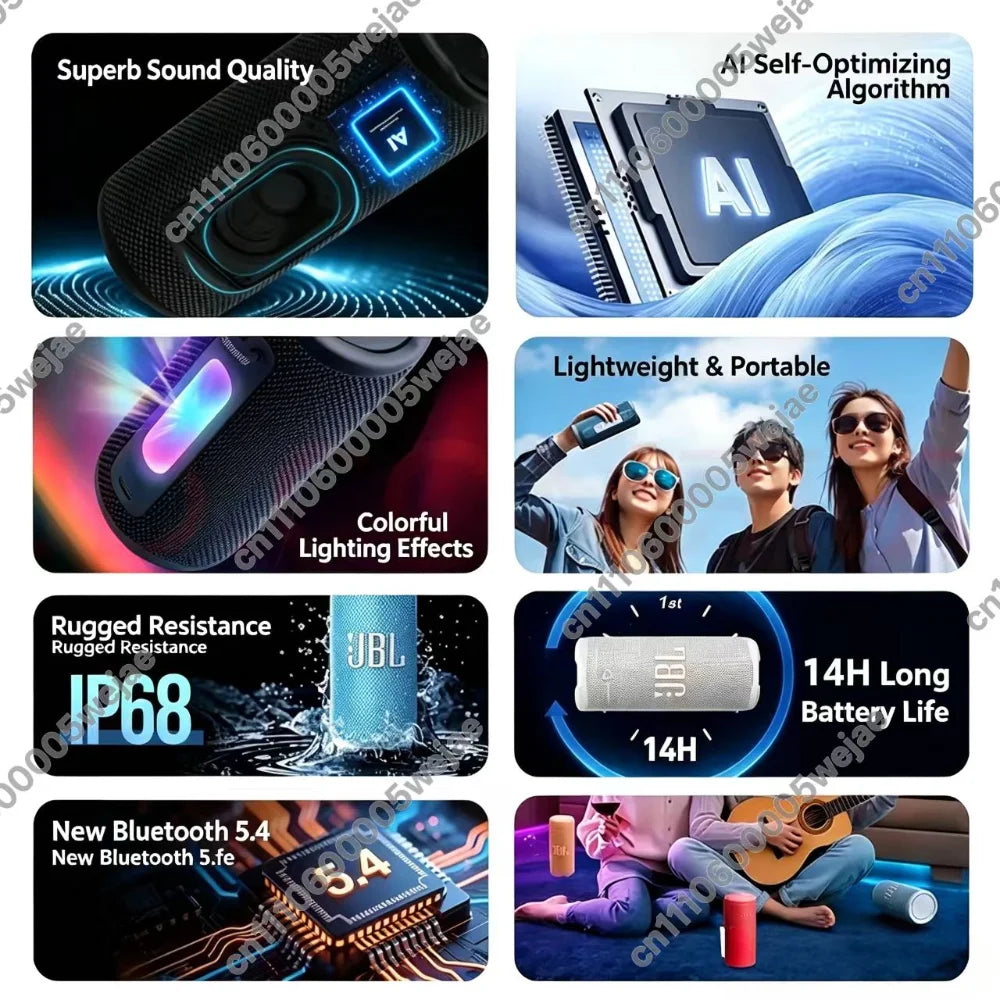 JBL GRIP Neon Can Bluetooth Speaker Outdoor Portable Colorful Speaker Home Desktop Computer Subwoofer