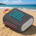 Used JBL GO3 Pocket Bluetooth Speaker, IP67 Waterproof, Portable Deep Bass Mini Speaker For Beach Camping