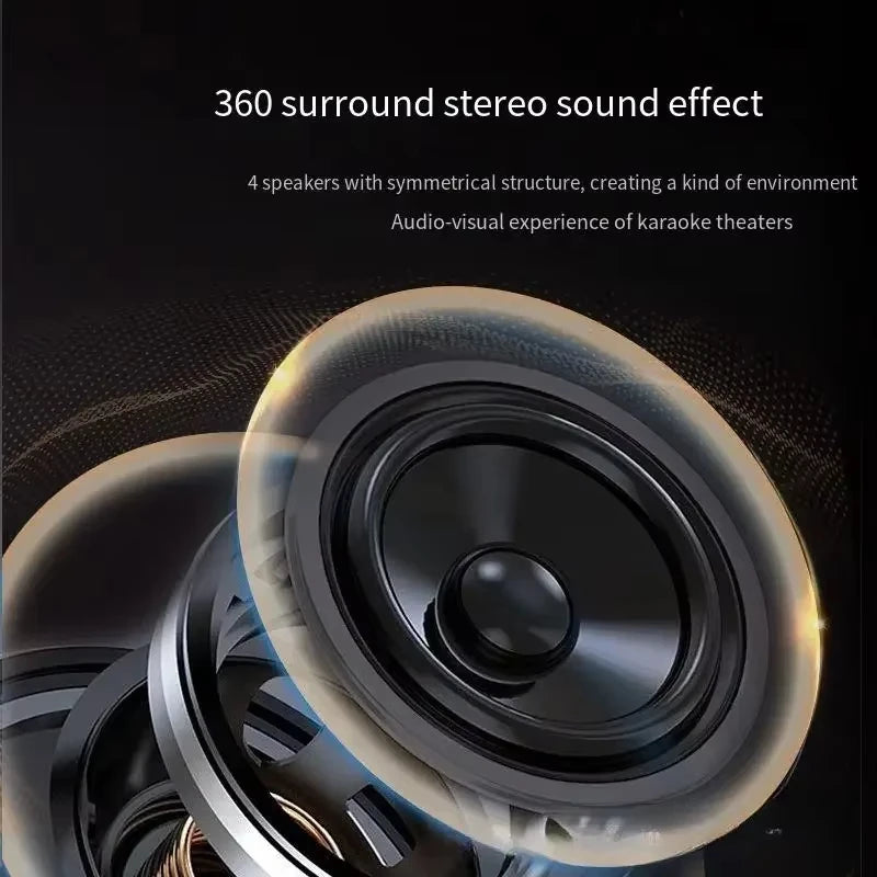 Bluetooth Speaker: Upgraded Outdoor Portable Sound Premium Bluetooth Speaker with Crystal Clear Sound - Portable Wireless Audio