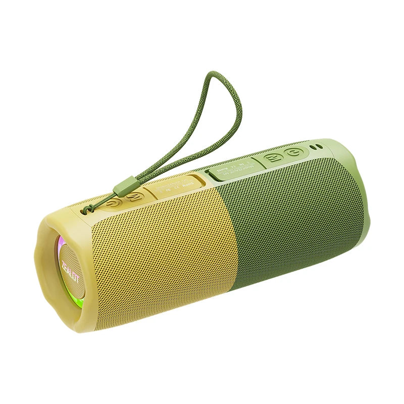 ZEALOT-M5 Magnetic Bluetooth Speaker 2-in-1 Power on Couplet Mini Speaker Macaron Color Dual Channel Speaker,Micro SD Card