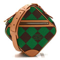 Damier Pop Chess Messenger Green