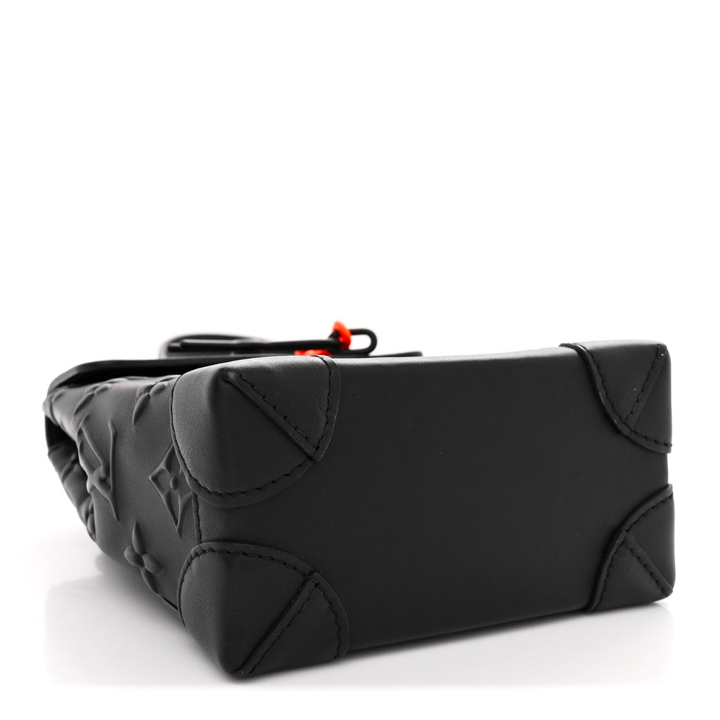 Monogram Seal Steamer XS Black