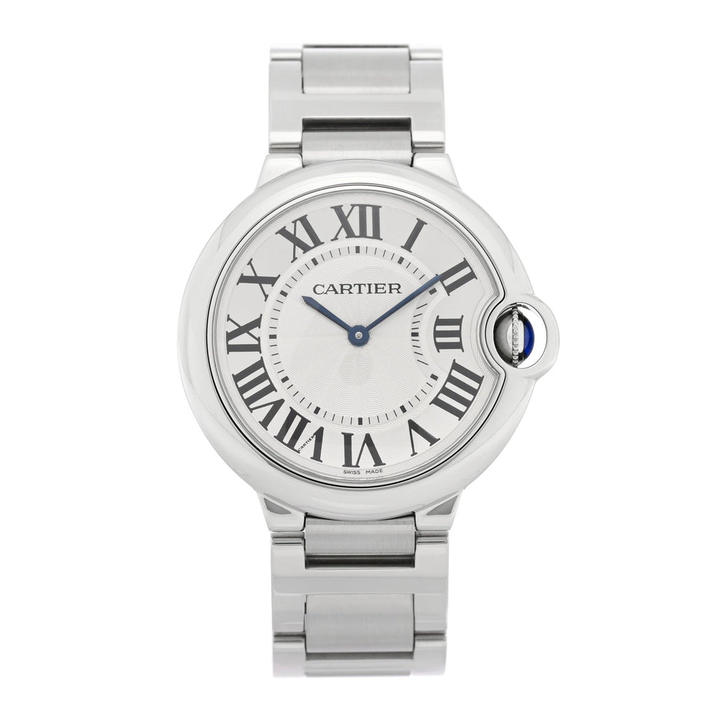 Stainless Steel 36mm Ballon Bleu De Cartier Quartz Watch