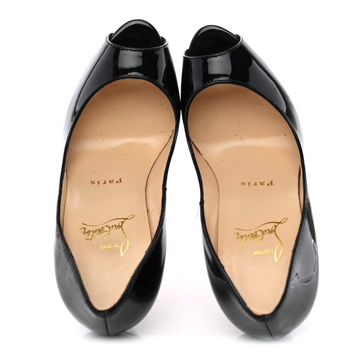 Patent Lady Peep 150 Pumps 35 Black