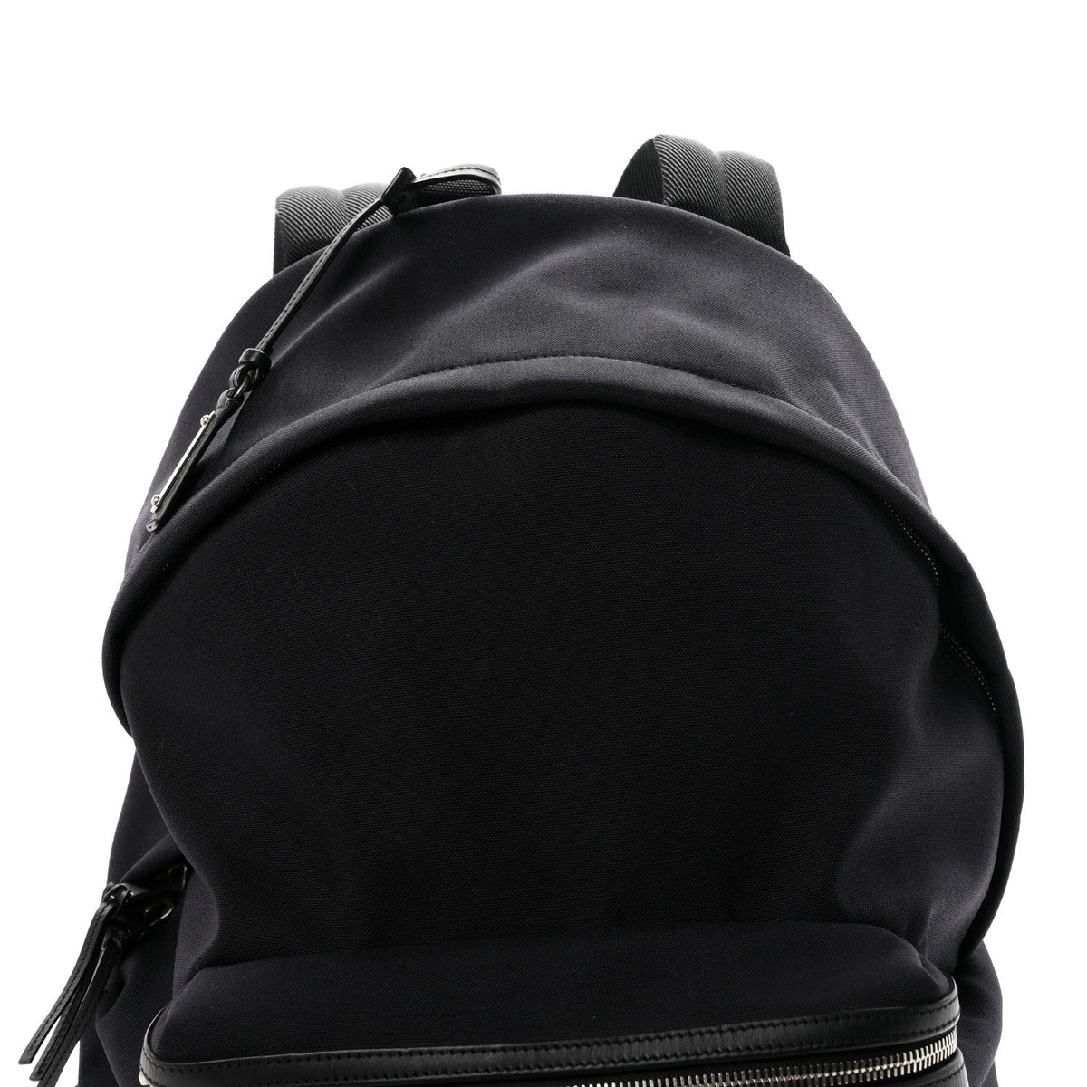 Canvas Logo City Backpack Black